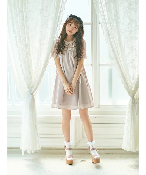 ワンピース ドットチュールヨークベビドールワンピース Zozotown Paypayモール店 通販 Paypayモール