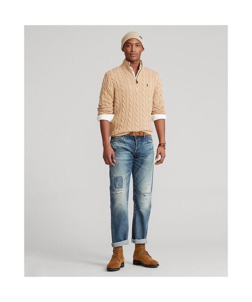 POLO RALPH LAUREN セーター ニット ケーブルニット コットン