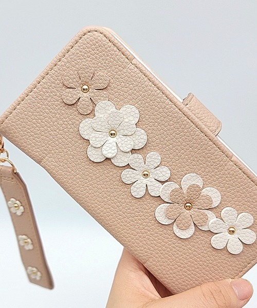 Lace Ladies（レースレディース） スマホケース 手帳型 花柄