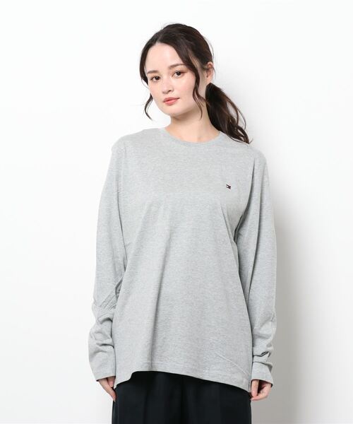 tシャツ   トミーヒルフィガー CORE FLAG LONG SLEEVE  ロングスリーブTEE レディース メンズ TOMMY HILFIGER tシャツ Tommy Hilfiger トミーヒルフィガー