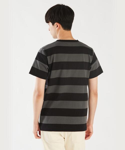 agnes b. tシャツ J019 TS ボーダーTシャツ メンズ : ZOZOTOWN