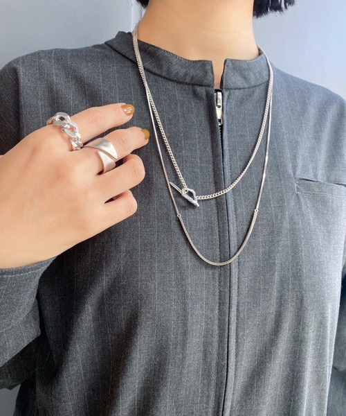 and cloud 指輪 リング Rust Reversible Ring レディース メンズ