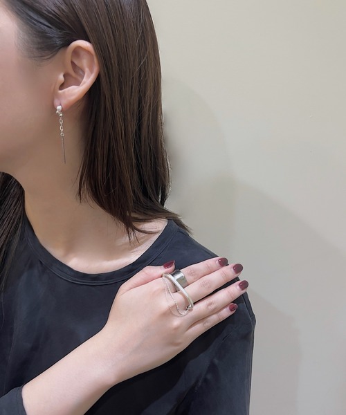 and cloud（アンドクラウド） 指輪 リング Rust Reversible Ring