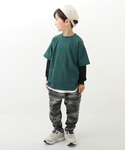 パンツ プリント サルエル スウェットパンツ ...の詳細画像2