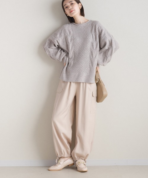 ニット セーター 「FURRY」ツイスタービッグケーブルトップス レディース FURRY ニット ツイスタービッグケーブルトップス : ZOZOTOWN