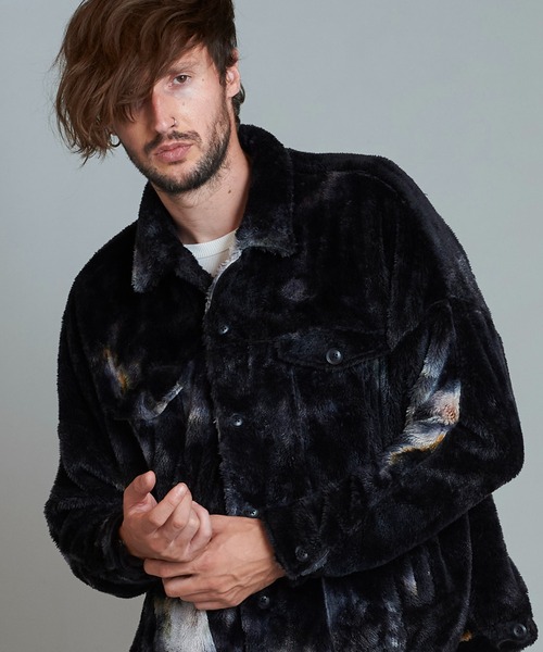 NO ID.（ノーアイディー） デニムジャケット gジャン 「NO ID.」Fleece