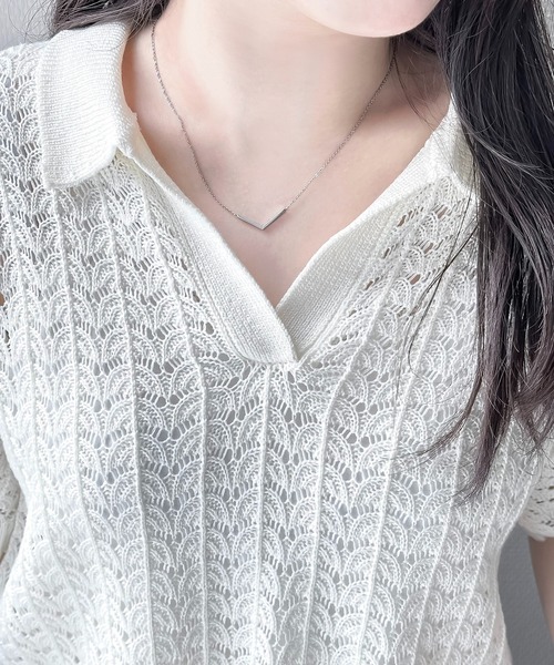 BLOOM（ブルーム） ネックレス ステンレス ペアネックレス (金属