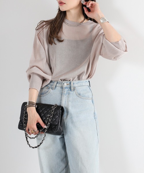 yuzu　美品　セオリー　ポンポンニット　アイボリー　S yuzu様専用 美品 セオリー ポンポンニット アイボリー S