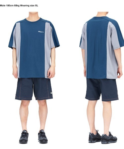 MAHAGRID tシャツ 「mahagrid/マハグリッド」BLOCK SECTION TEE