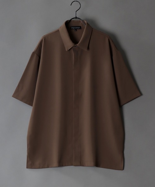 SITRY（シトリー） シャツ Polyester twill Fly front shirt/別注