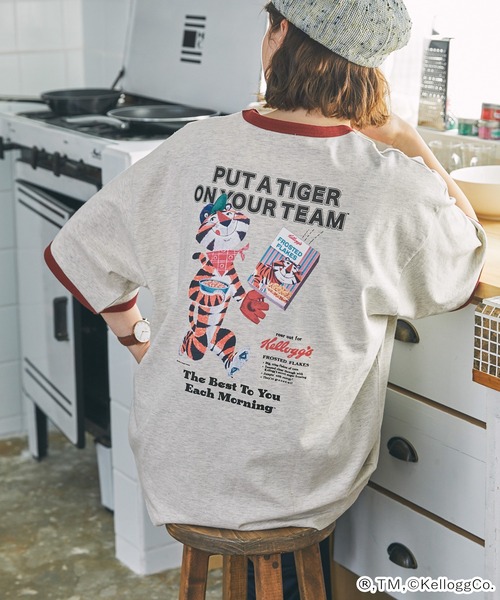 ケロッグTシャツ USED Kellogg's