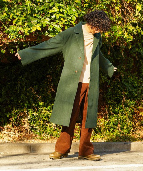 トレンチコート コート TRENCH COAT/BANKS(バンクス)オーバーサイズ 