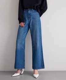ジーンズ デニム デニムパンツ ワイドデニムパンツ レディース