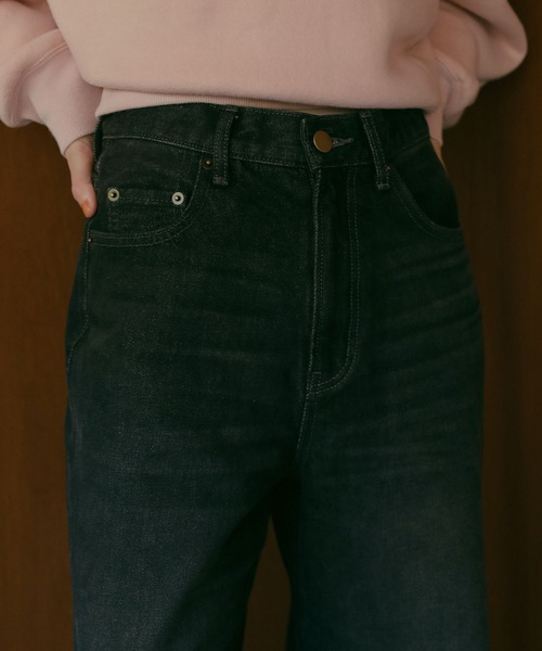 ジーンズ デニム デニムパンツ ワイドデニムパンツ レディース