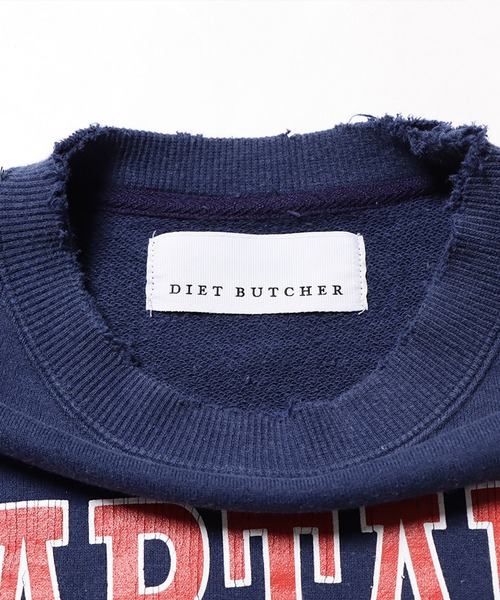 DIET BUTCHER SLIM SKIN トレーナー スウェット BUTCHER