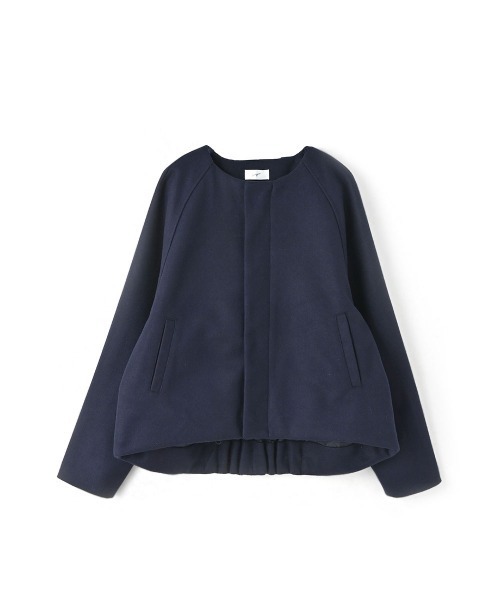 marjour マージュール  ショートコート marjour（マージュール） ノーカラーコート コート NO COLLAR COAT