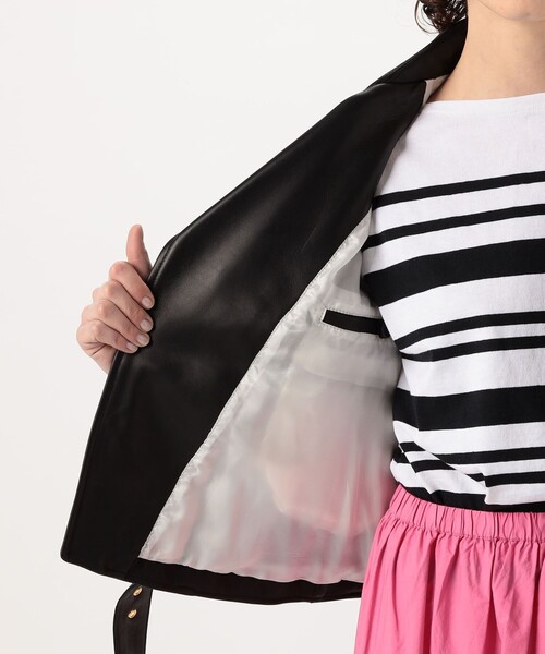 CINQUANTA（チンクワンタ） レザージャケット ライダース CINQUANTA W