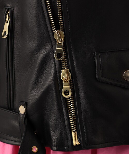 CINQUANTA（チンクワンタ） レザージャケット ライダース CINQUANTA W