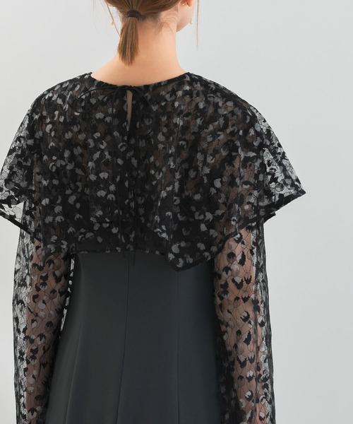 素敵 レース セット ワンピース ケープ ドレス ブラック ワンピース レースケープドレス : ZOZOTOWN Yahoo!店 - 通販