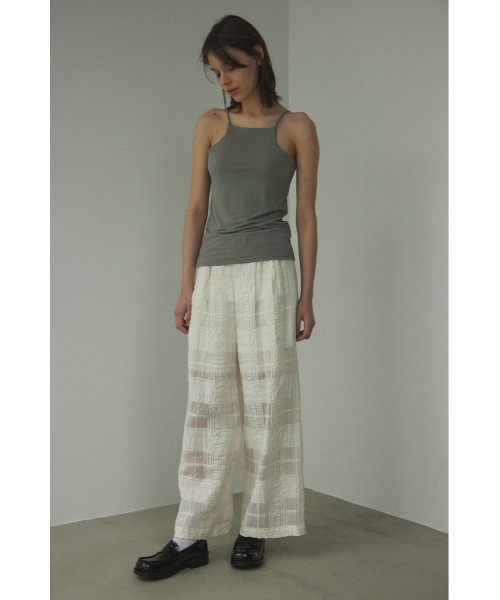 MOUSSY moussy ストライプパンツ 柄ネイビー -ファッション通販