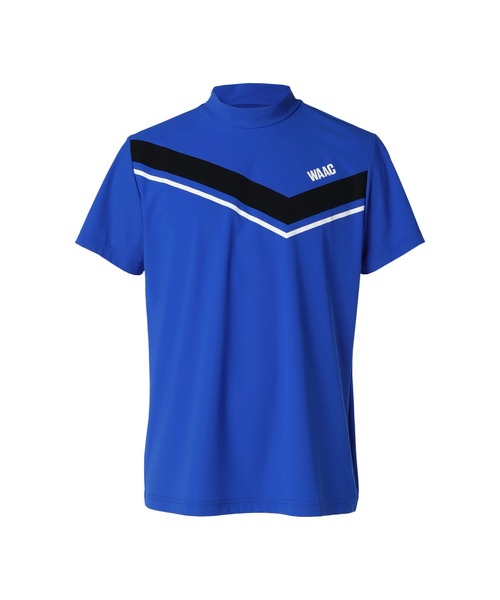 グランドセール tシャツ 「WAAC」MENS CARVICOスムース 半袖モックネック メンズ メンズウェア