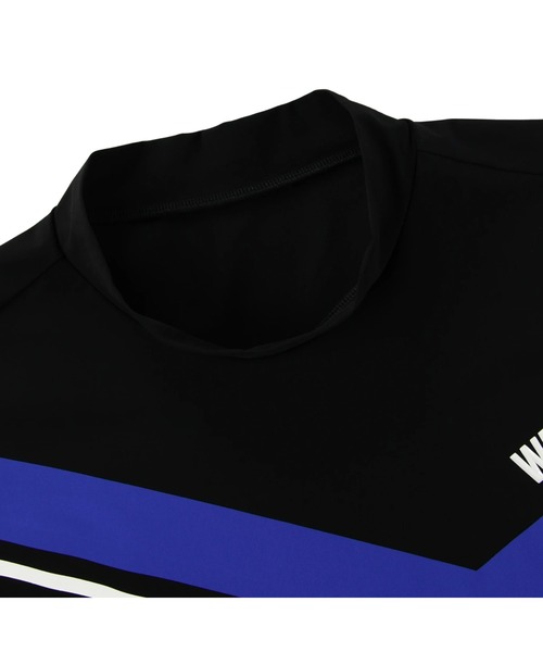 WAAC メンズ MENS CARVICOスムース 半袖モックネック　ゴルフ MENS Carvicoスムース 半袖モックネック ホワイト/072242040