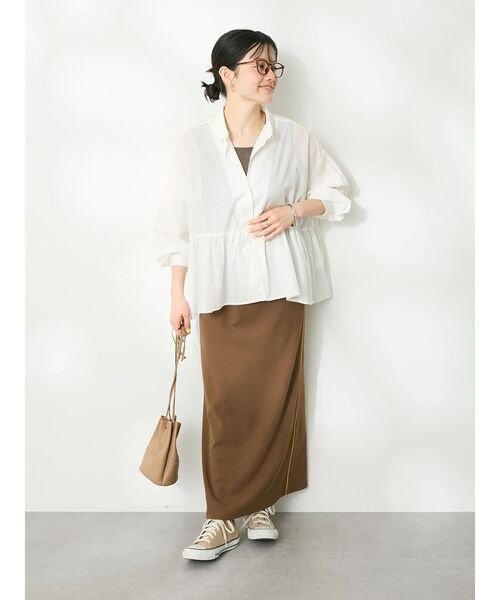 CRAFT STANDARD BOUTIQUE ブラウス シャツ ペプラムブラウス