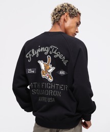 トレーナー スウェット CREWNECK SWEAT FRYING TIGERS / クルーネックスウェット フライングタイガース / AVIREX｜ZOZOTOWN Yahoo!店