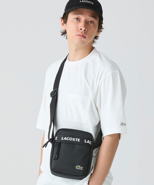 LACOSTE ショルダーバッグ ネオクロコ ロゴショルダーバッグ