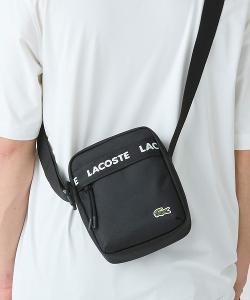 LACOSTE ショルダーバッグ ネオクロコ ロゴショルダーバッグ