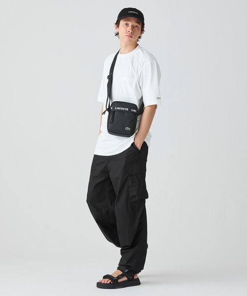 LACOSTE ショルダーバッグ ネオクロコ ロゴショルダーバッグ