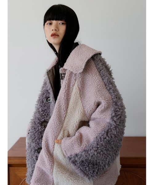 超貴重ViVienneWestwood 　ムートンショートコート USED】90'S VIVIENNE WESTWOOD MAN MOUTON COAT |