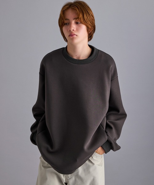 JUNRED（ジュンレッド） トレーナー スウェット moistickクルーネック