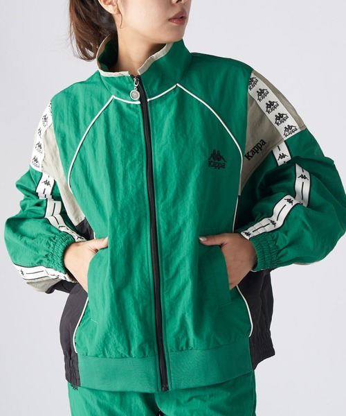 Kappa ジャージ バンダナイロントラックジャケット レディース