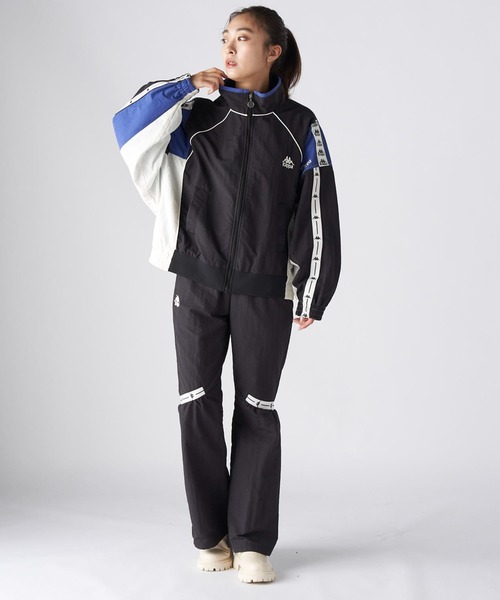 Kappa ジャージ バンダナイロントラックジャケット レディース