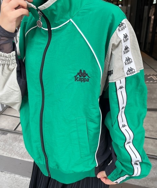 Kappa ジャージ バンダナイロントラックジャケット レディース