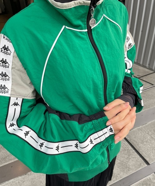 NAPOLI Kappa トラックジャケット Sサイズ z□カッパ/KAPPA トラックジャケット KPO-20042MK【L】赤黒