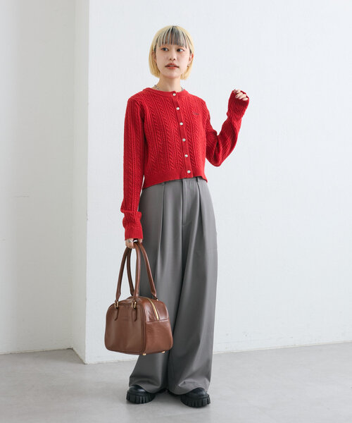 w closet（ダブルクローゼット） パンツ 「2サイズ展開」スラックス