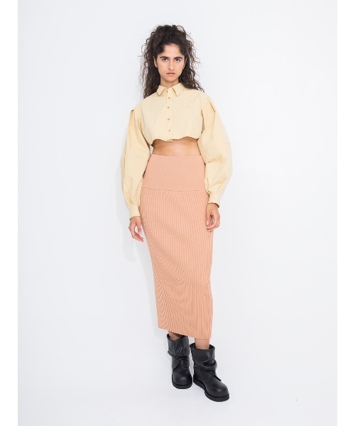 ブラウス シャツ Cotton Cropped Shirts レディース