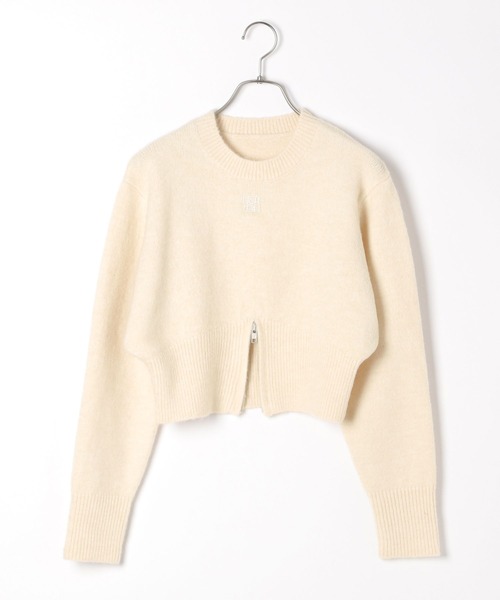 Heather（ヘザー） ニット セーター スリットZIPニット 231729