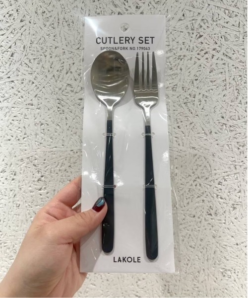 LAKOLE（ラコレ） カトラリー スプーン＆フォークセット / 156546