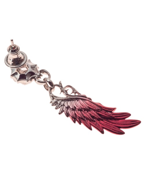 ピアス ARTEMIS KINGS/赤彩ウイングピアス メンズ レディースの画像