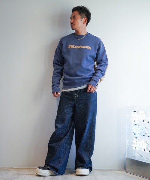 Re:room（リルーム） セーター ニット ケーブルニットスイッチング