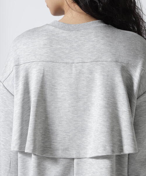 tシャツ AULA AILA（アウラ アイラ）別注シアーコンビネーションプルオーバー レディース AULA AILA tシャツ AILA（アウラ アイラ）別注シアー
