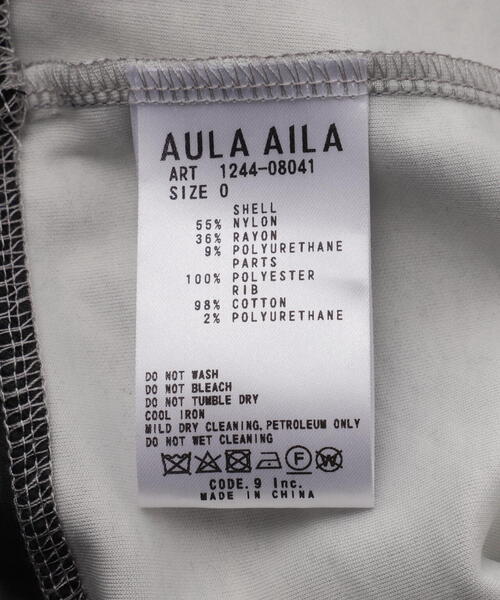 AULA AILA tシャツ AILA（アウラ アイラ）別注シアー