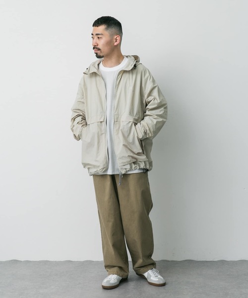 激安商品 snow peak Apparel×DOORS Peak 「別注」Snow ナイロンジャケット ジャケット・アウター