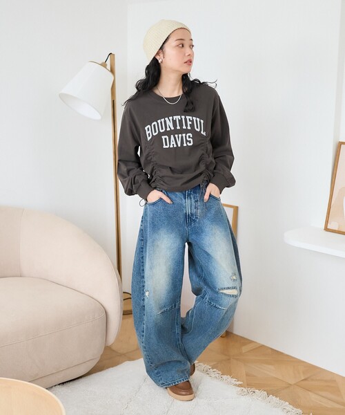 FREAK'S STORE（フリークスストア） tシャツ ドローコード ロゴロンT