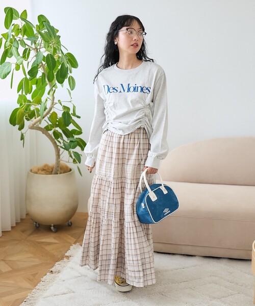 FREAK'S STORE（フリークスストア） tシャツ ドローコード ロゴロンT