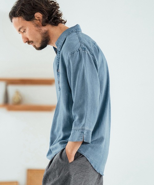 【Magine】3-4Sleeve shirt シャツ Magine シャツ ms5690-Skipper ＆ pullover design 3-4 Sleeve