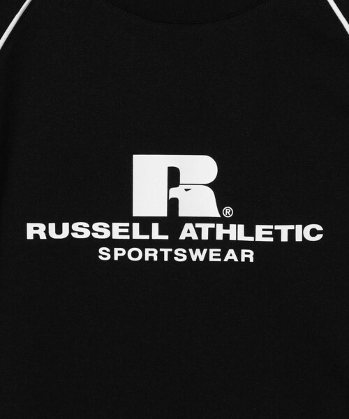 Russell Athletic tシャツ 「別注」「RUSSELL ATHLETIC」ライン